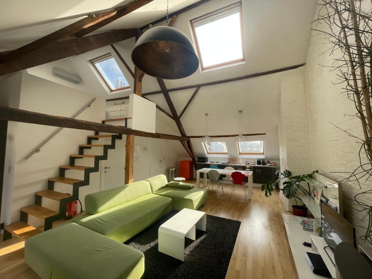 Spacious Loft In The Historical Centre Gante Exterior foto